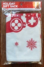 GameStop Christmas Holiday Gift Sack Canvas Bag by ThinkGeek (Brand New)