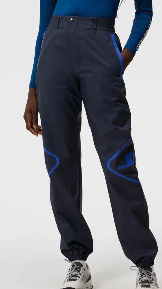 J. Lindeberg W Utility Rain Pants Trousers Women's Size S New AWPA09126 Rain Pants