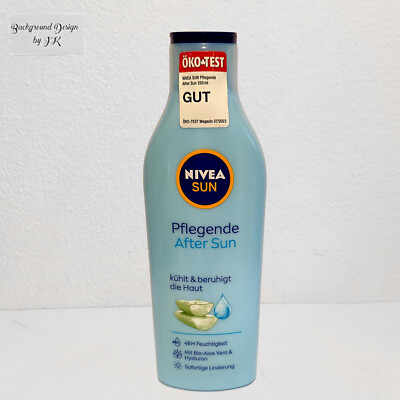 Nivea Sun Pflegende After Sun Lotion 250ml kühlt die Haut 48h Aloe Vera