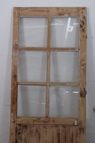 VINTAGE SINGLE GLASS DOOR L242 - Picture 1 of 3