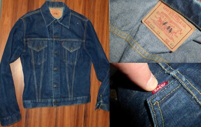 VINTAGE RARE LEVI'S 558 XX DENIM JEAN JACKET LETTER VINTAGE RARE LEVI'S 558 XX DENIM JEAN JACKET LETTER