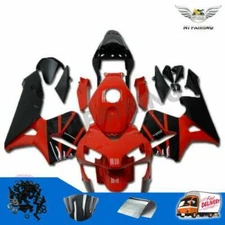 Fit for Injection Mold Plastic Red Black Fairing HONDA 2003-2004 CBR600RR w010