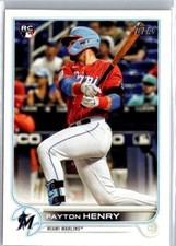 2022 Topps #611 Payton Henry RC