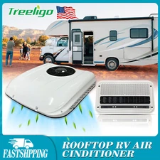 12V Air Conditioner RV Rooftop Electric Parking AC Unit for RV Motorhome Caravan