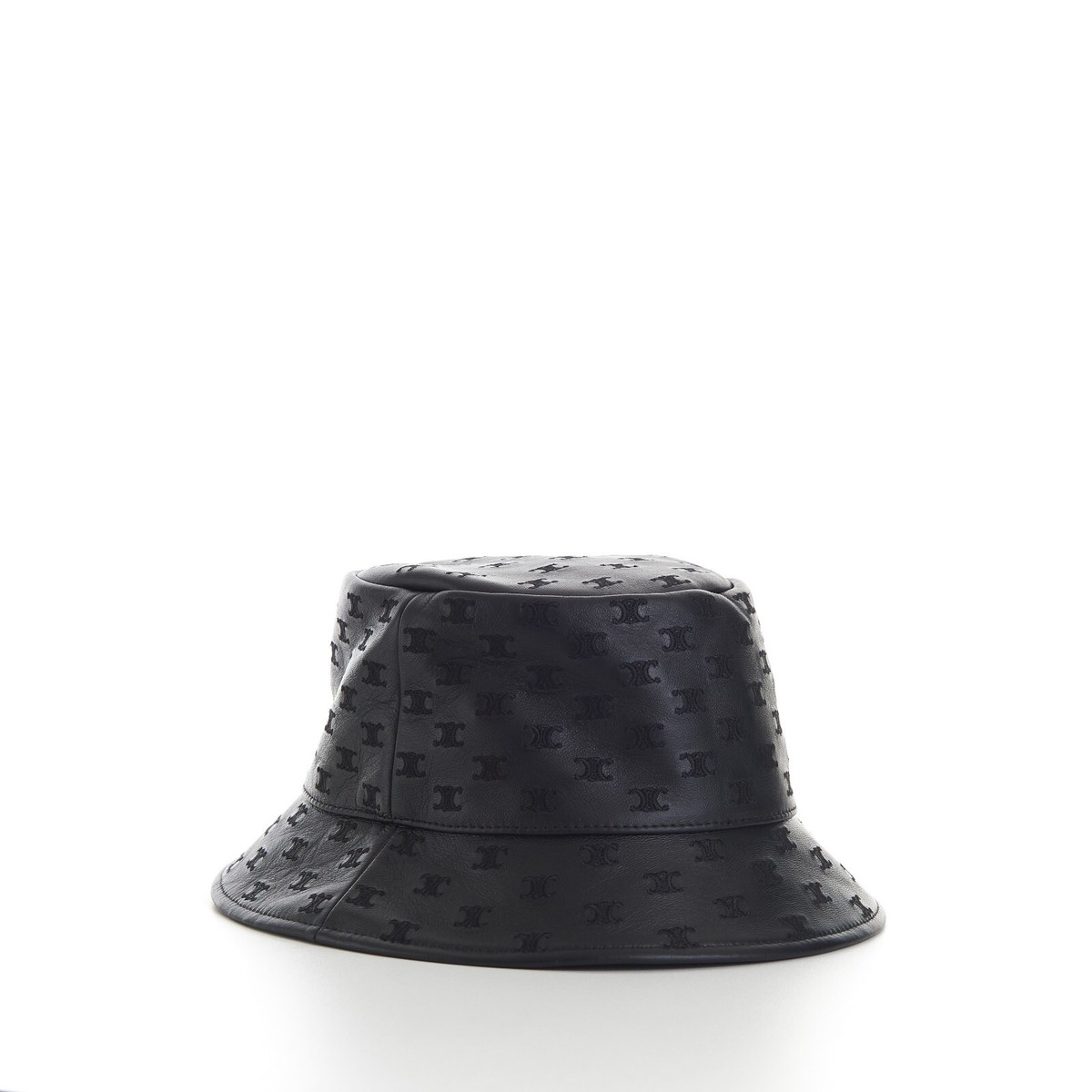 Authentic Celine Black Quilted Bucket Hat Celine Faux Fur Bucket Hat w/ Tags - Black Hats, Accessories  main image 3