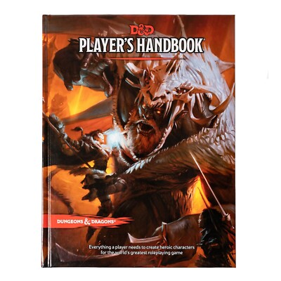 Dungeons  Dragons Players Handbook (5th Ed. ) by Wizards - 9780786965601 (Book)