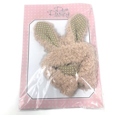 Dear Darling Neo Blythe Bunny Hat Brown NIP From US Collection