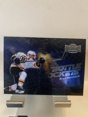 2022-23 Skybox Metal Universe Bottle Rockets Brad Marchand #BR-14