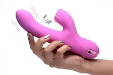 Inmi Shegasm 5 Star 13X Silicone Pulsing and Vibrating Rabbit Vibrator