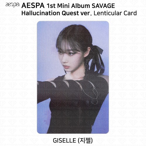 Aespa 1st Mini Album Savage Official Photocard Lenticular Card KPOP K-POP - Picture 35 of 68