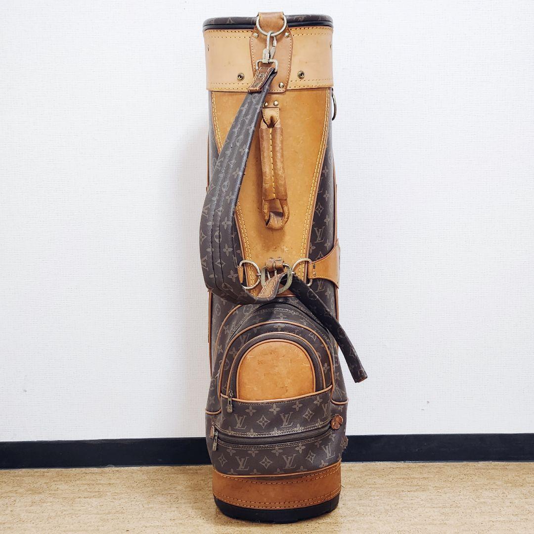 Louis Vuitton Monogram Golf Caddy Bag Rare Item Good Condition