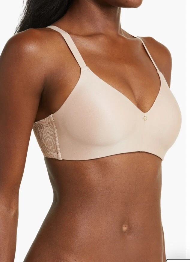 Chantelle C Jolie беспроводной футболка бюстгальтер Rose 13BQ9 новый размер 38B - Изображение 3 из 4