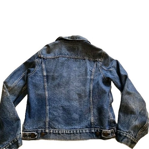 Giacca jeans camionista Levi's vintage anni 80 invecchiato sbiadito uomo 42r - Foto 2 di 9