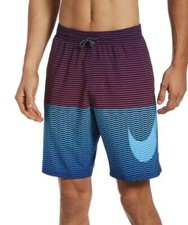 Nike Men's Horizon Stripe Vital Volley Swim Shorts Size Medium