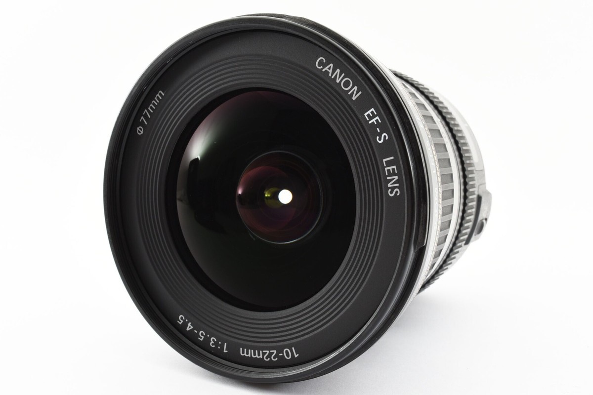 Canon EF-S 10-22mm F/3.5-4.5 USM Lens w/Box Made In Japan Tested