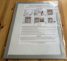 Diamond Painting Frames 11  X 15  Magnetic Art Frame Silver Colored