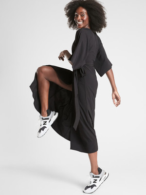 athleta wrap dress