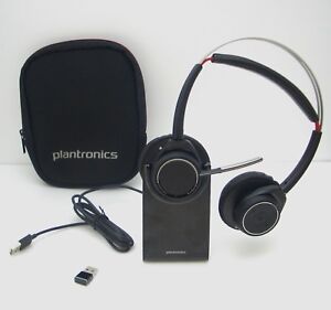 leeftijd G gerucht Plantronics Voyager Focus UC B825-M Wireless Computer Headset for Microsoft  Lync 10017229147796 | eBay