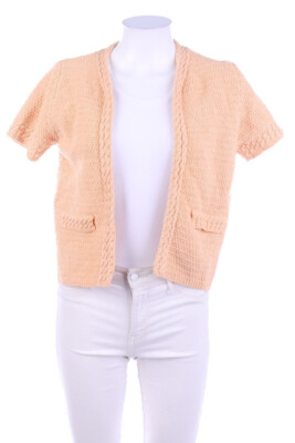 MANGO Strickjacke Cardigan S apricot
