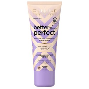 Eveline Better Than Covering Foundation NO.04 Natural Beige Neutral 30ml