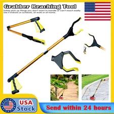 Industrial Extended Grabber Tool Heavy Duty Pick Up Stick Hand Grip Reach Trash