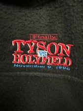 Vintage Original Mike Tyson vs. Evander Holyfield Boxing Fight Pull Over Fleece