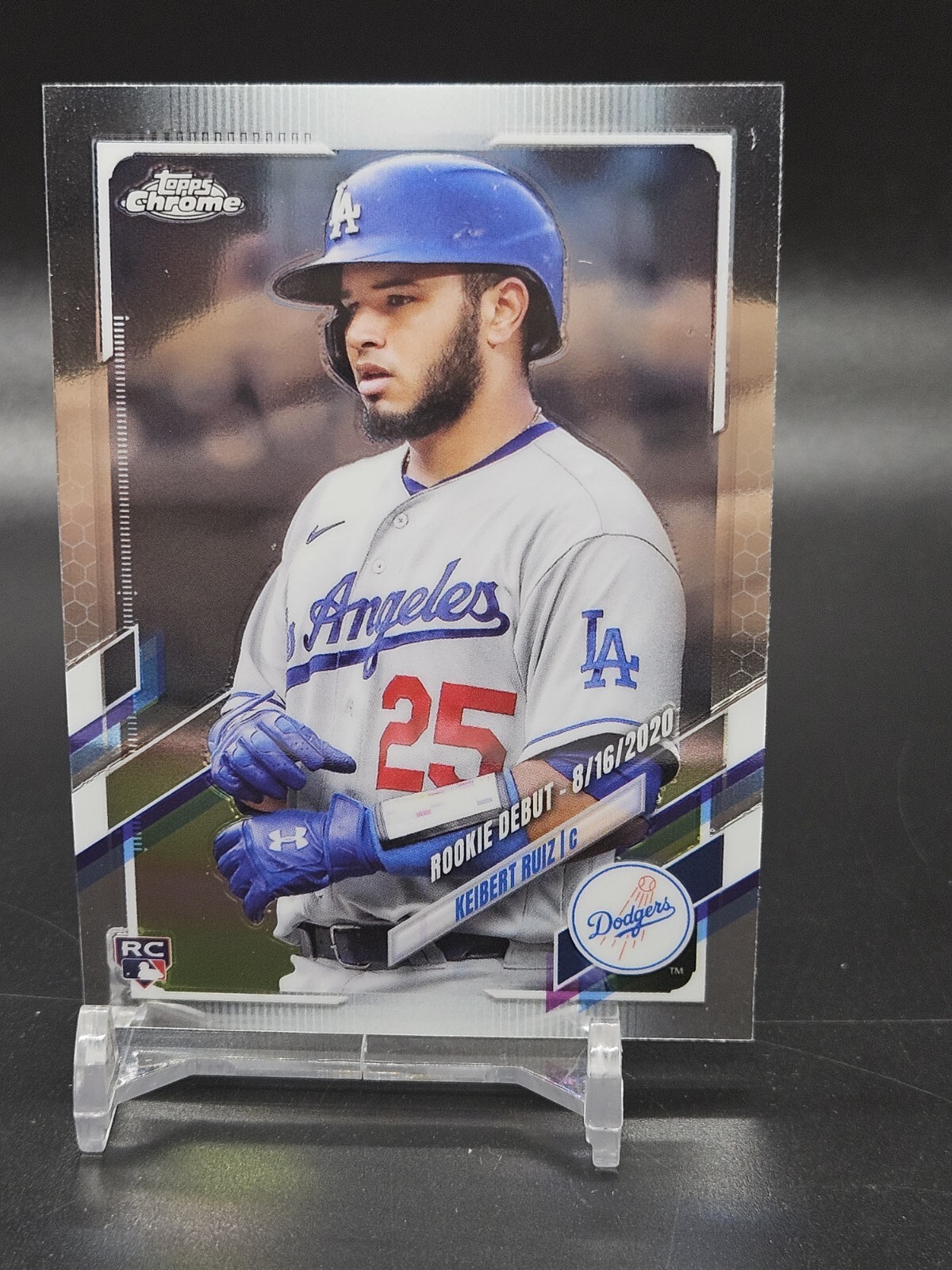 2021 Topps Chrome Update Rookie Card - Keibert Ruiz - USC47 - Dodgers