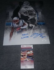 Jc Jackson Signed 11x14 Jsa New England Patriots
