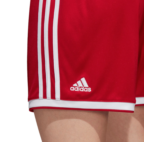 adidas Soccer Shorts Womens Medium Climalte Regista Training 5 Inch Red