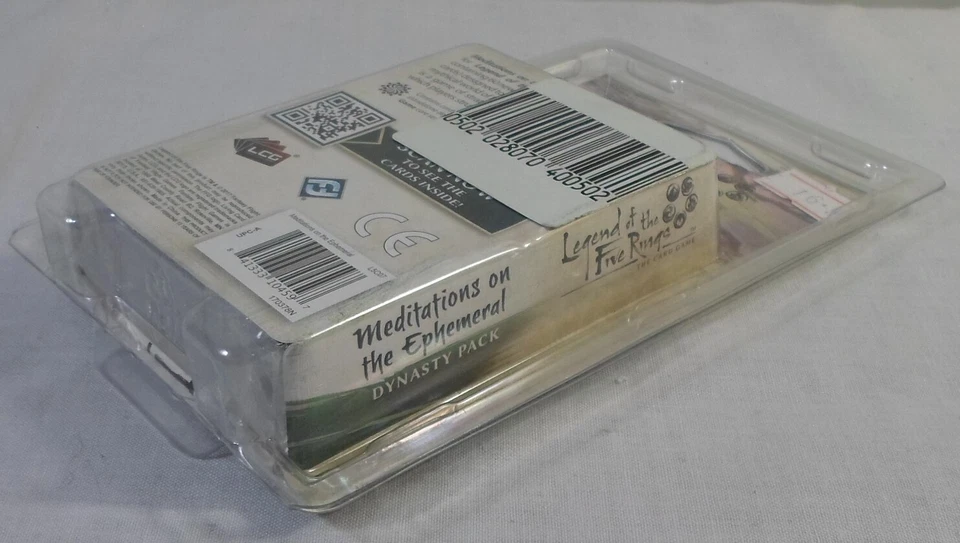 LEYENDA DE LOS CINCO ANILLOS L5R LCG MEDITACIONES SOBRE LA DINASTÍA EFÍMERA PACK MISP Foto 4 de 4