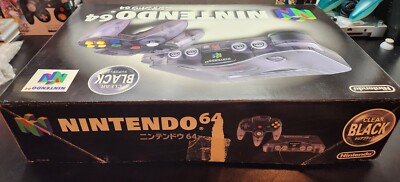 Nintendo 64 Clear Black N64 | Region Free | Extremely Rare