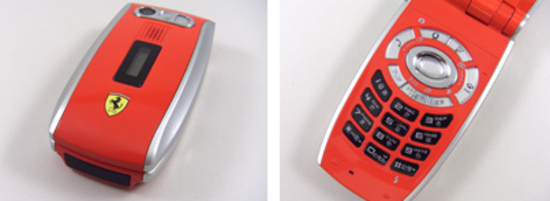 V302SH Ferrari Edition Vodafone 本体 NEW] V302SH Ferrari Edition For Collectors Treasure Flip