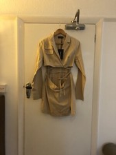 PLT Ladies stone cut out tie waist utility style blazer bodycon Dress 8 BNWT