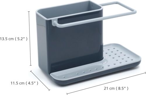 Joseph Joseph Sink Caddy Kitchen Sink Organizer Sponge Holder Dishwasher-Safe, R - Picture 3 of 4
