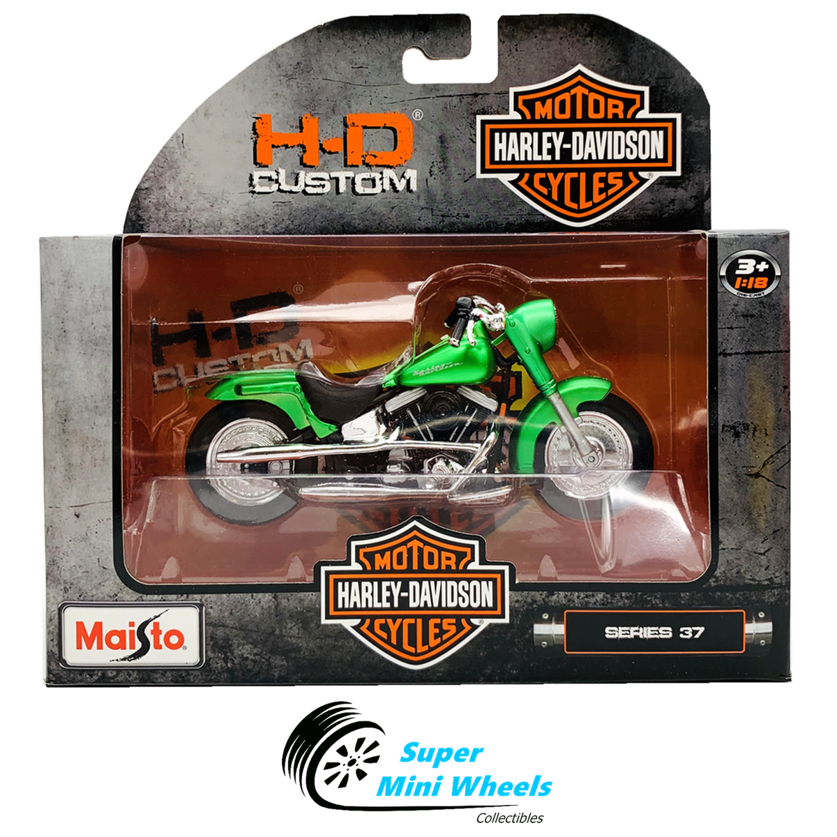 Maisto Motorcycles 1:18 Harley-Davidson Custom - Your Choice