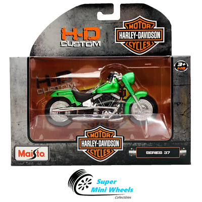 ミニカー Harley Davidson - Maisto 1/18 HARLEY DAVIDSON Harley-Davidson Motorcycles 6 piece Set Series 41 1/18