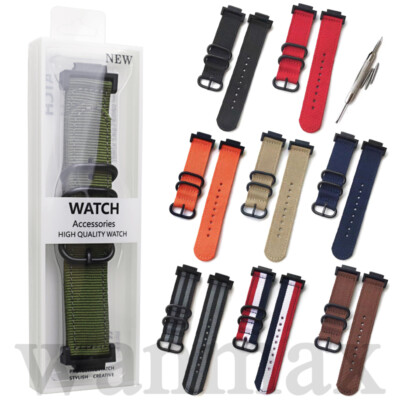 Nylon Strap Watch Band for G-SHOCK DW-5600 DW-6900 16mm
