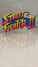Street Fighter II 2 (1991) 3D Printed Shelf Display Logo SNES Arcade