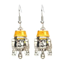 Star Wars Ahsoka 3D Chopper Dangle Earrings