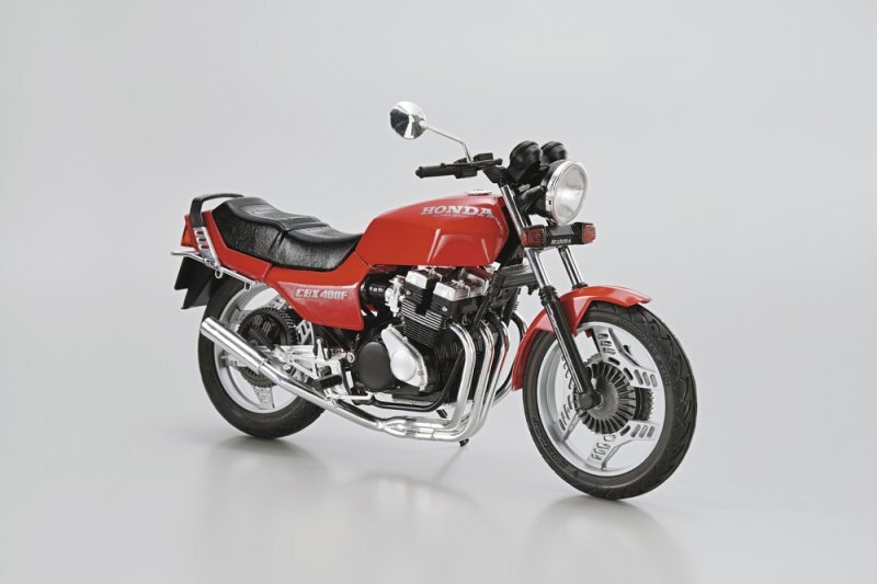 CBX400F NC07 '81 1/48モデルキット Aoshima 1/12 Scale Model The Bike(48)Kit Honda CBX400F NC07
