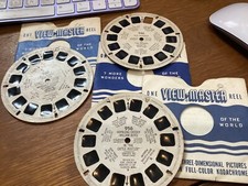 VIEW-MASTER ROY ROGERS 946/HOPALONG CASSIDY 956/GENE AUTRY 950 TOTAL 3 DISCS