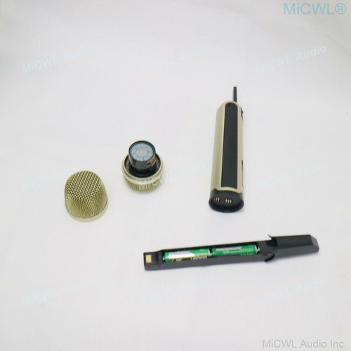 UHF 2x100 Channel SKM9000 Wireless Handheld Dynamic Microphone Mic System - Picture 11 of 13