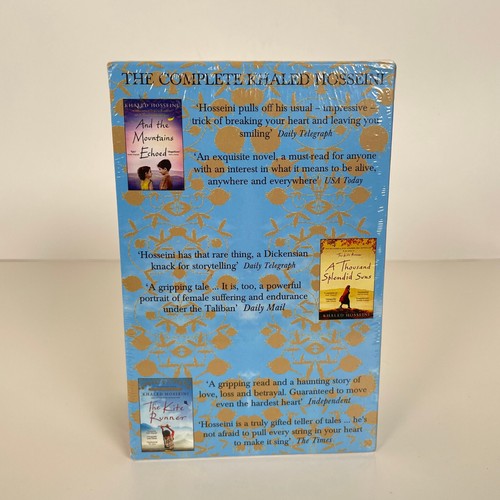 The Complete Khaled Hosseini Box Set Book Lot Kite Runner Splendid Suns Mountain - Foto 2 di 10
