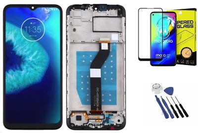 Display für Motorola Moto G8 Power Lite LCD Touchscreen Bildschirm Rahmen XT2055