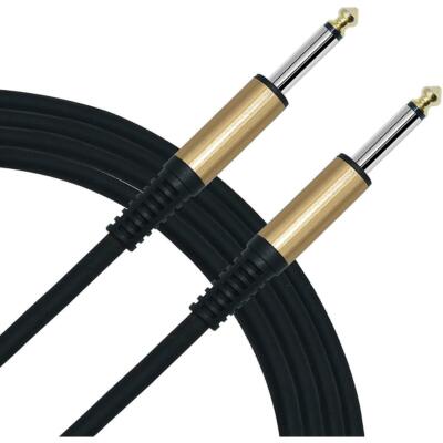 CMI 20ft 1/4'' Electric Guitar Cable Patch Musical Amplifier Instrument Cord