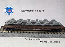 N Scale Train bogie frame sets Flat Car Load N9010