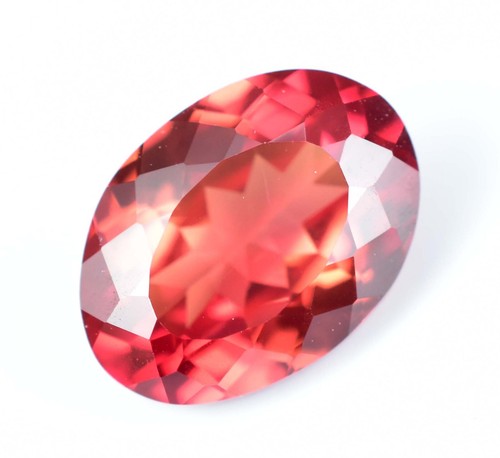 Flawless 5.15 Ct Natural Orange Fire Sapphire Certified Stunning Oval Gemstone - Picture 8 of 9