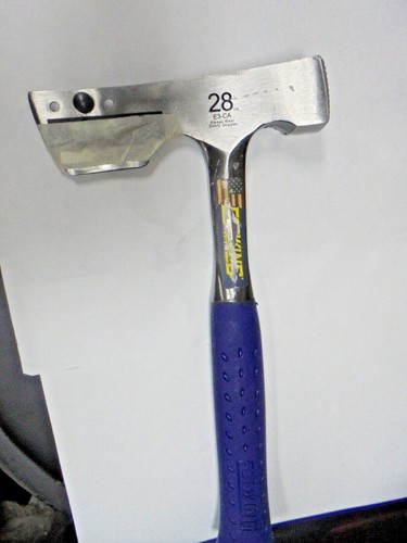 Estwing E3-CA Shinglers Hammer With Replaceable Blade And Gauge