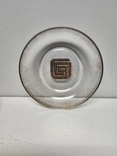 Mcm Bowl Gold Design 7 Inch Round