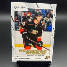 2023-24 O-Pee-Chee Hockey #568 Nikita Nesterenko Marquee RC Anaheim Ducks